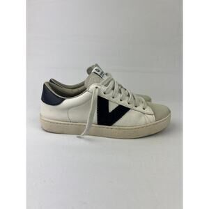 Victoria Women’s White Leather Low Top Sneakers Size 36 EU / 6 US